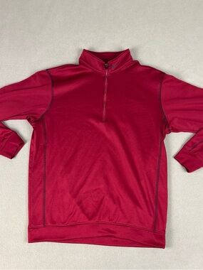 Nike Golf Therma-Fit Quarter Zip Sweatshirt. Fleece Inner, Sz S, 416574-651
